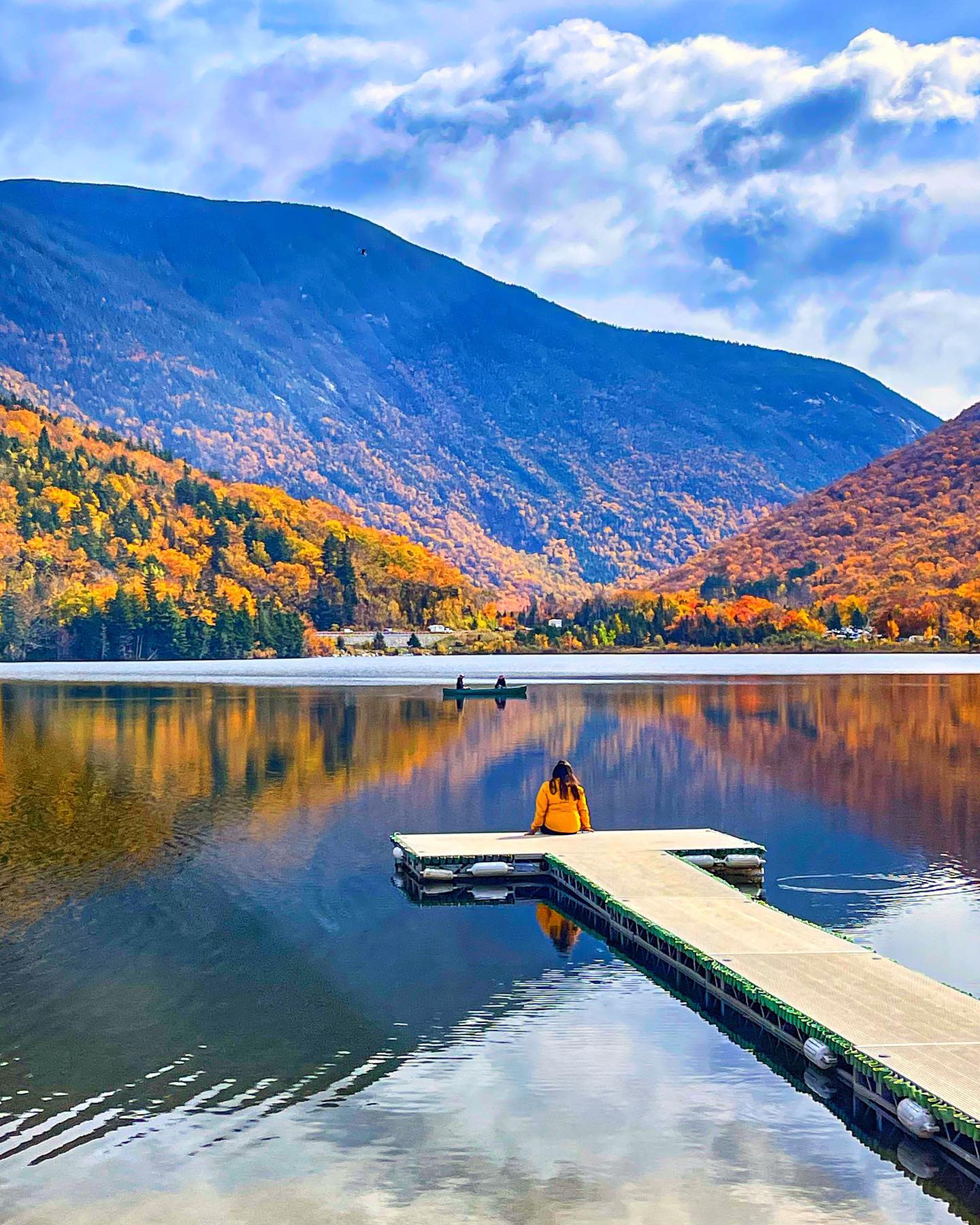 Echo Lake, Franconia Notch: Instagram photo