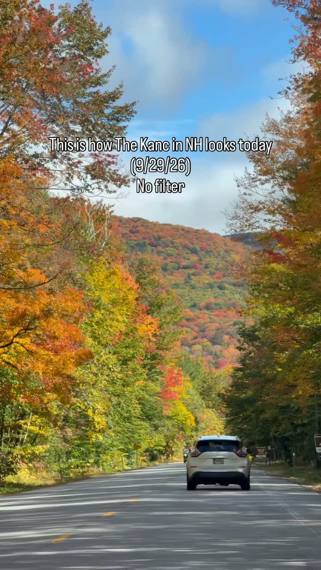 Kancamagus Highway: Instagram photo