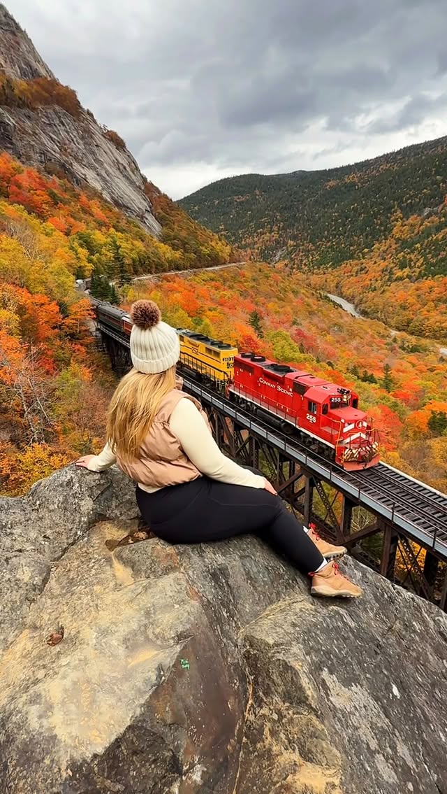 Conway Scenic Railroad: Valley Train: Instagram reel